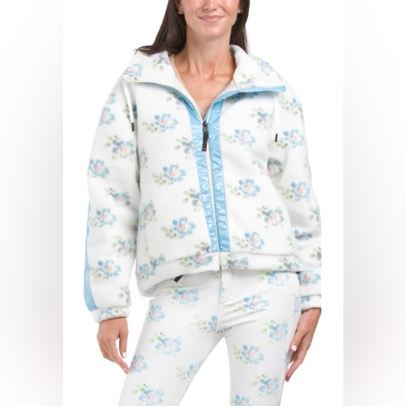 ⌛️expiring⌛️NWT BOGNER X LOVE SHACK FANCY Ninetta Midlayer Jacket - S - Picture 4 of 6